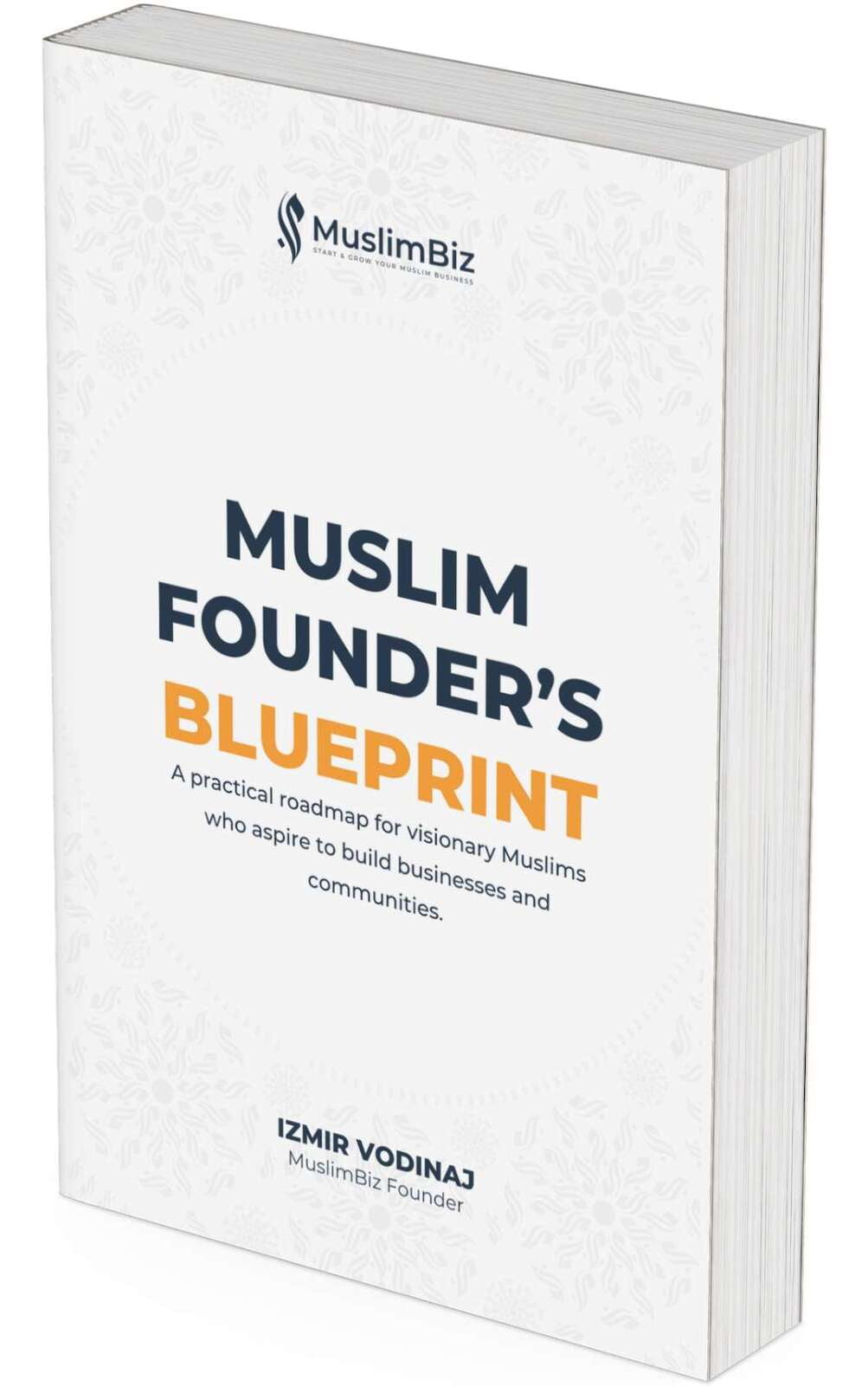 A book cover: Muslim Founder's Blueprint