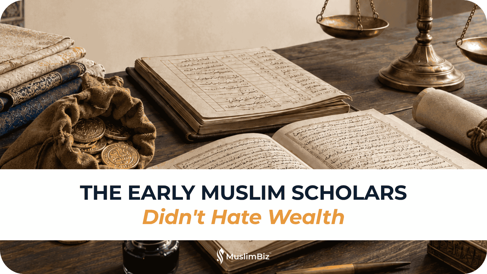 The Early Muslim Scholars Didn't Hate Wealth