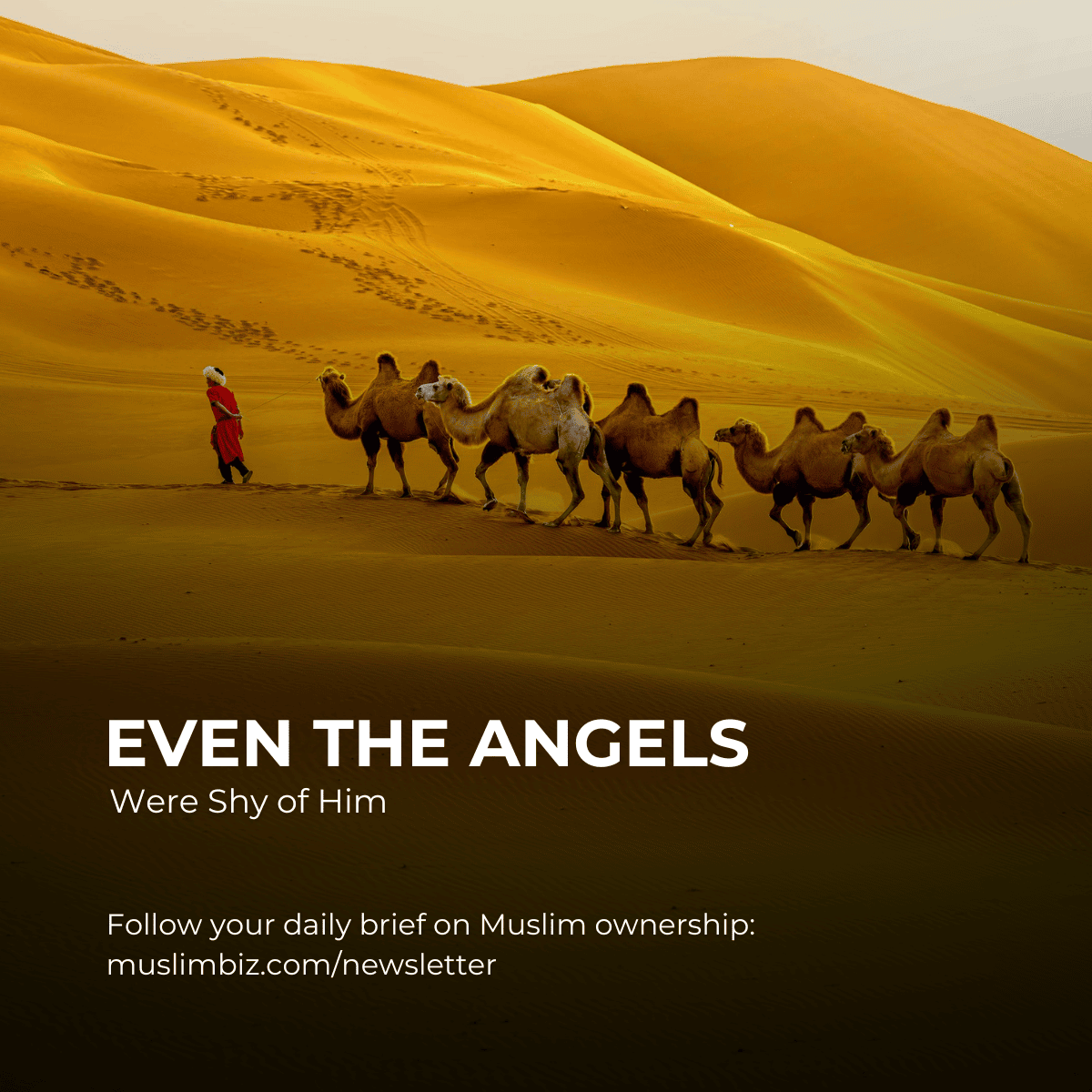 Even the Angels Were Shy of Him